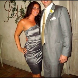 Silver cocktail Dress